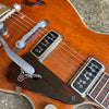 1955 Gretsch PX6130-V Roundup Western Orange Vintage Electric Guitar with Fixed Arm Bigsby - 9