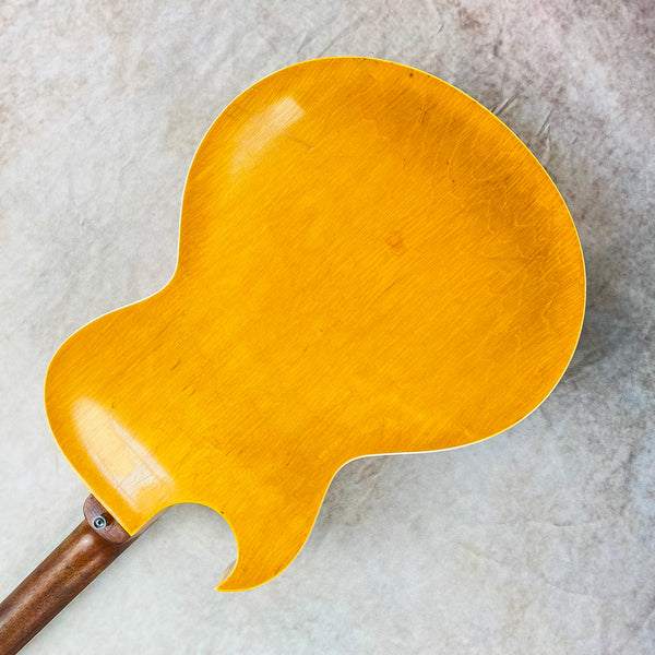 1955 Gibson ES-175DN Archtop Hollow Body Vintage Electric Guitar Dual Pickup Natural Blonde Bigsby - 11