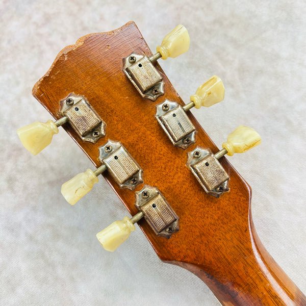 1955 Gibson ES-175DN Archtop Hollow Body Vintage Electric Guitar Dual Pickup Natural Blonde Bigsby - 15