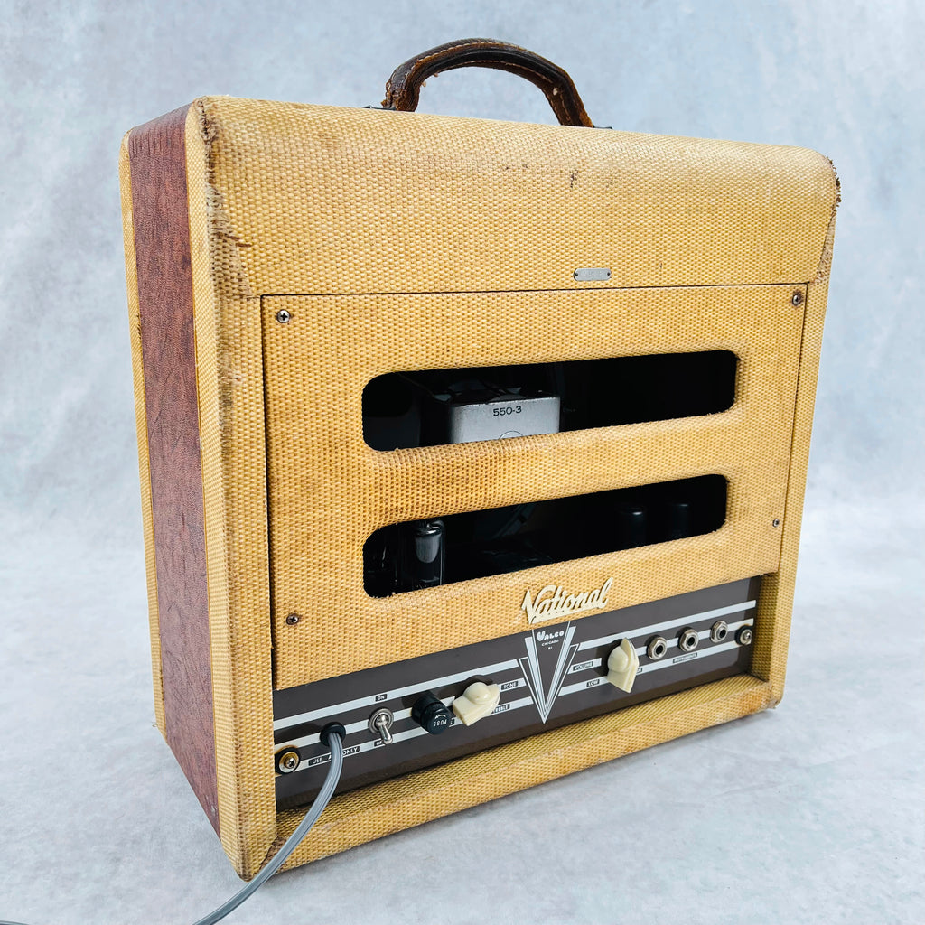 National Valco Chicago 51 1x8" Combo Amplifier 1955 - Tweed - 5
