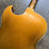 1956 Gibson ES-295 Hollow Body Vintage Electric Guitar All Gold with Fixed Arm Bigsby - 16