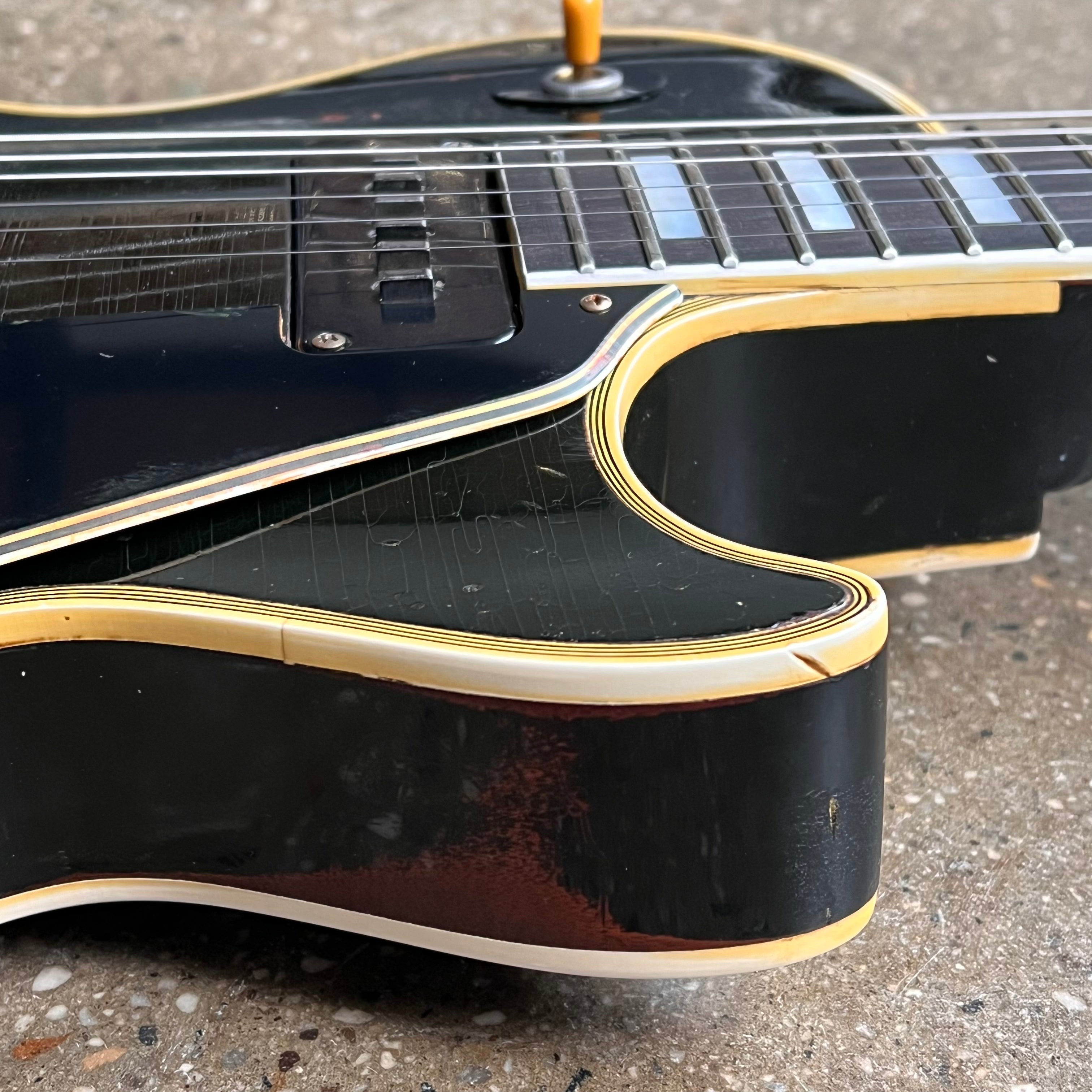 1956 Gibson Les Paul Custom electric guitar, made in USA 1956 Gibson Les Paul Custom electric guitar, made in USA