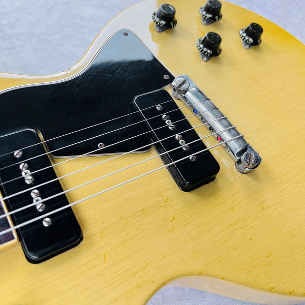 1956 Gibson Les Paul Special Vintage Electric Guitar - TV Yellow - 10