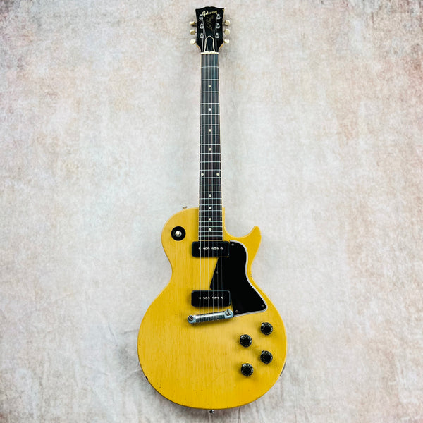 1956 Gibson Les Paul Special Vintage Electric Guitar - TV Yellow - 2