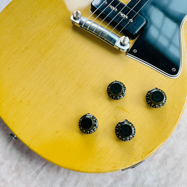 1956 Gibson Les Paul Special Vintage Electric Guitar - TV Yellow - 5