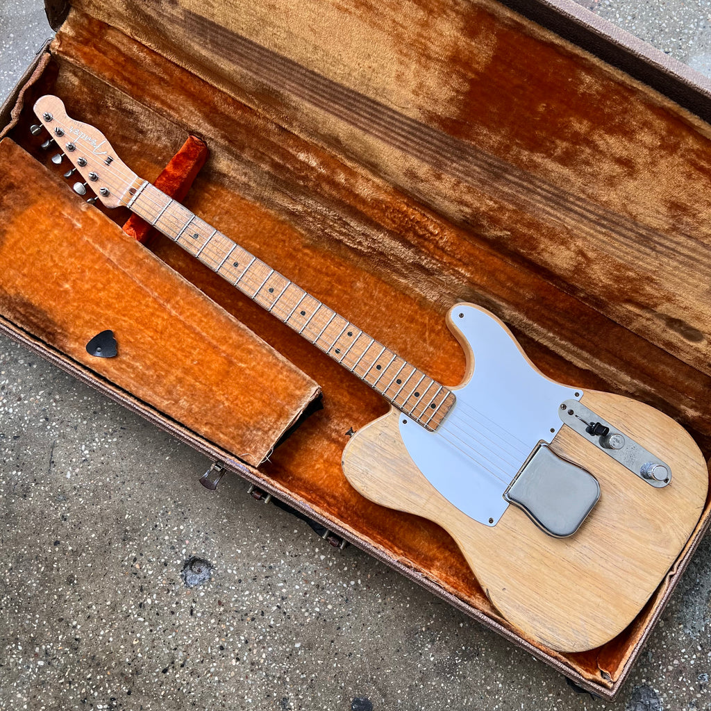 Fender Esquire Vintage Electric Guitar 1958 - Natural - 25