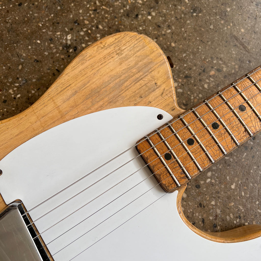 Fender Esquire Vintage Electric Guitar 1958 - Natural - 4