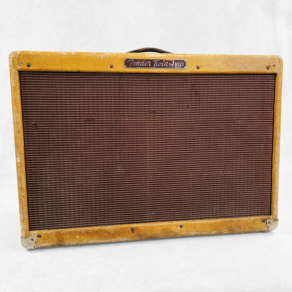 Fender High Power Twin 5F8-A 2x12" Combo Amplifier 1959 - Tweed - 1