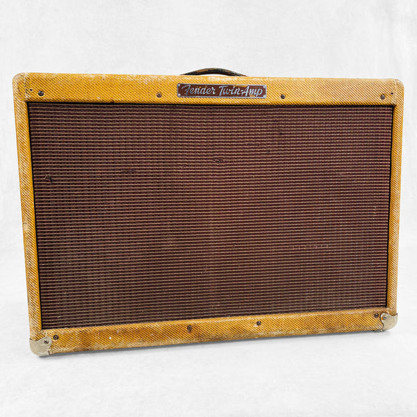 Fender High Power Twin 5F8-A 2x12" Combo Amplifier 1959 - Tweed - 1
