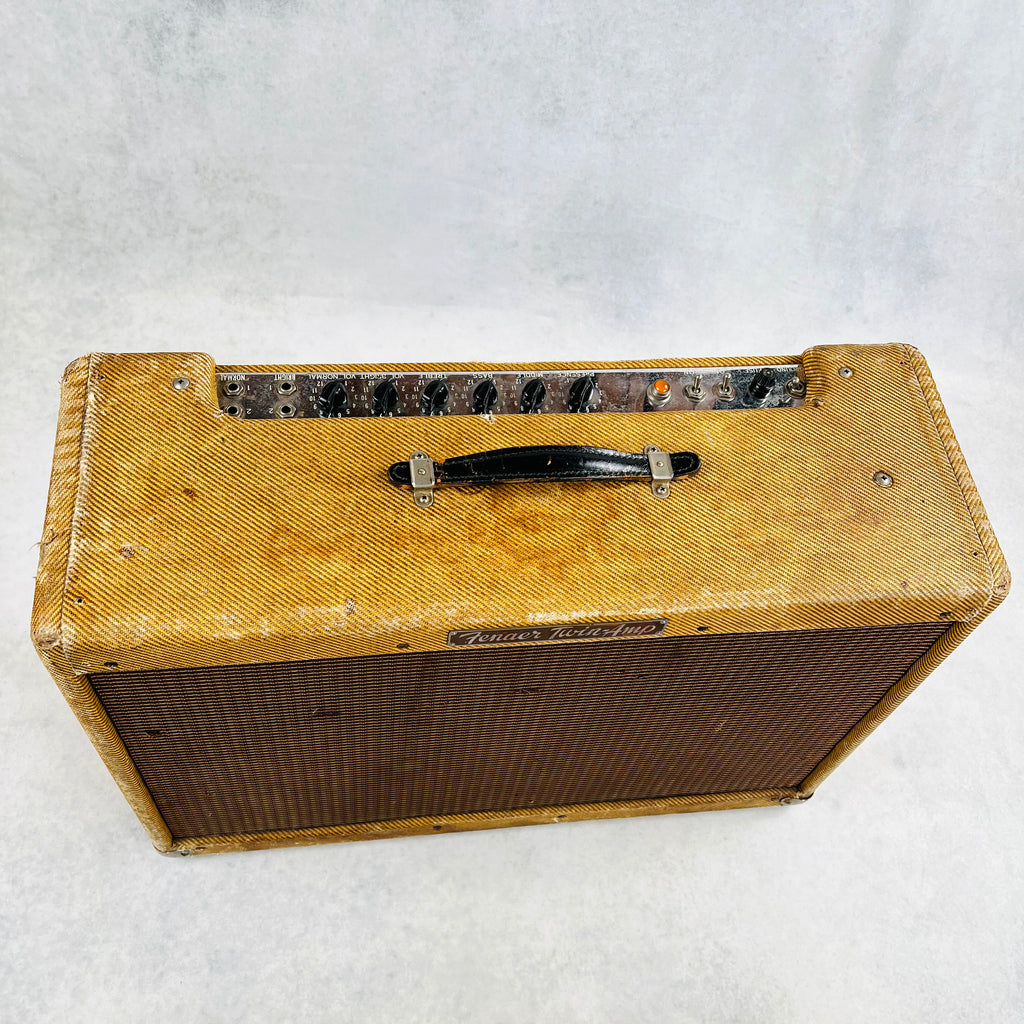 Fender High Power Twin 5F8-A 2x12" Combo Amplifier 1959 - Tweed - 2