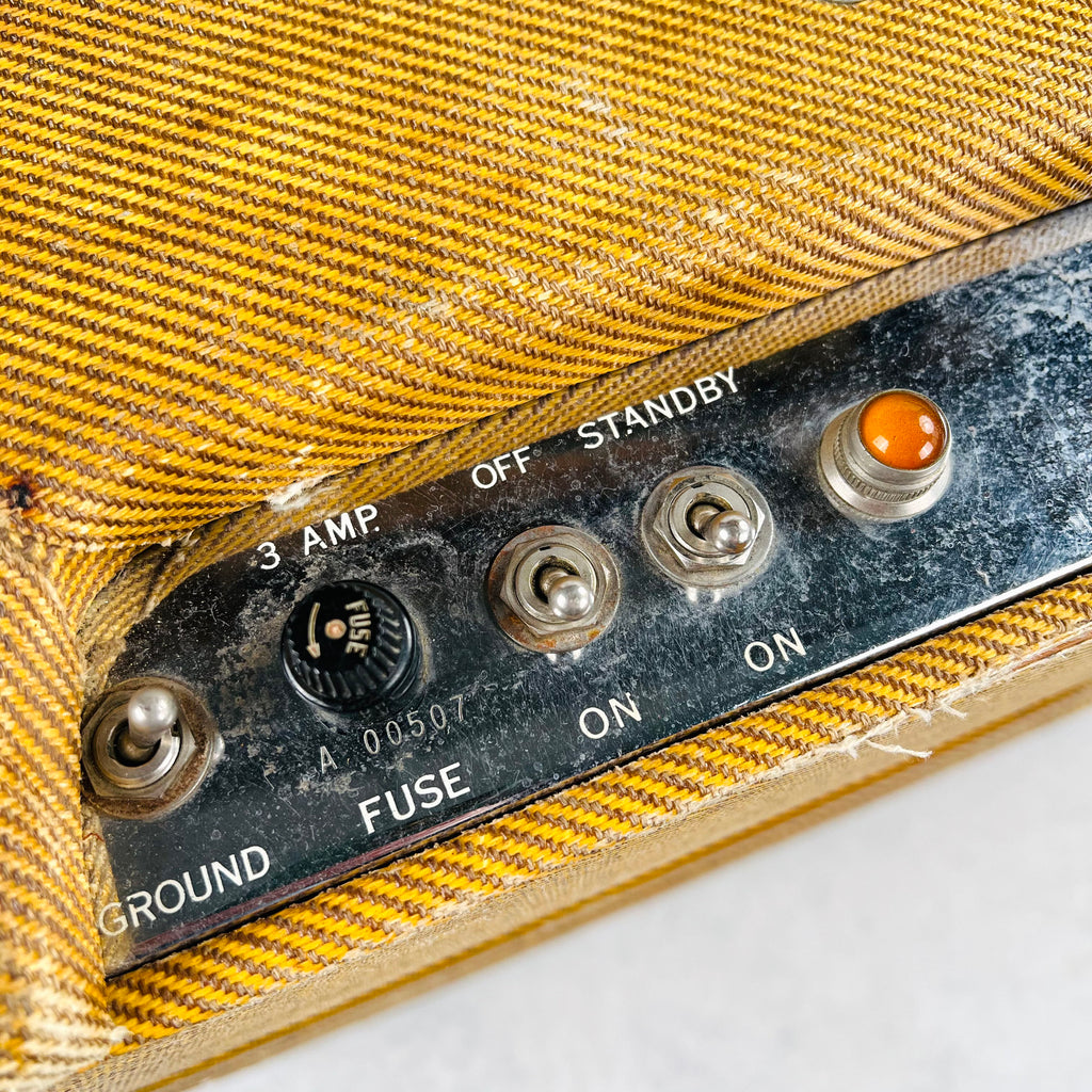 Fender High Power Twin 5F8-A 2x12" Combo Amplifier 1959 - Tweed - 7