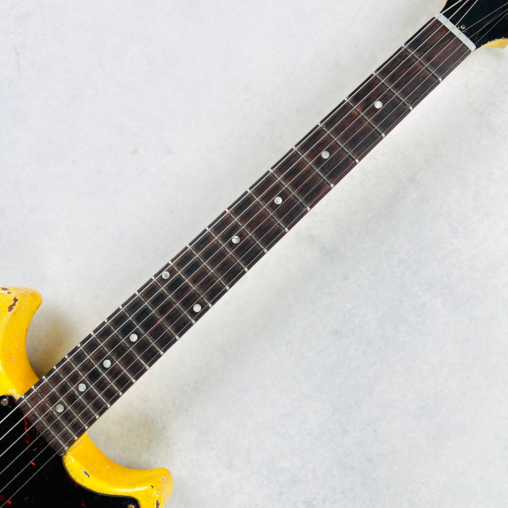 1959 Les Paul Junior Style Replica Build Aged 2025 - TV Yellow - 10