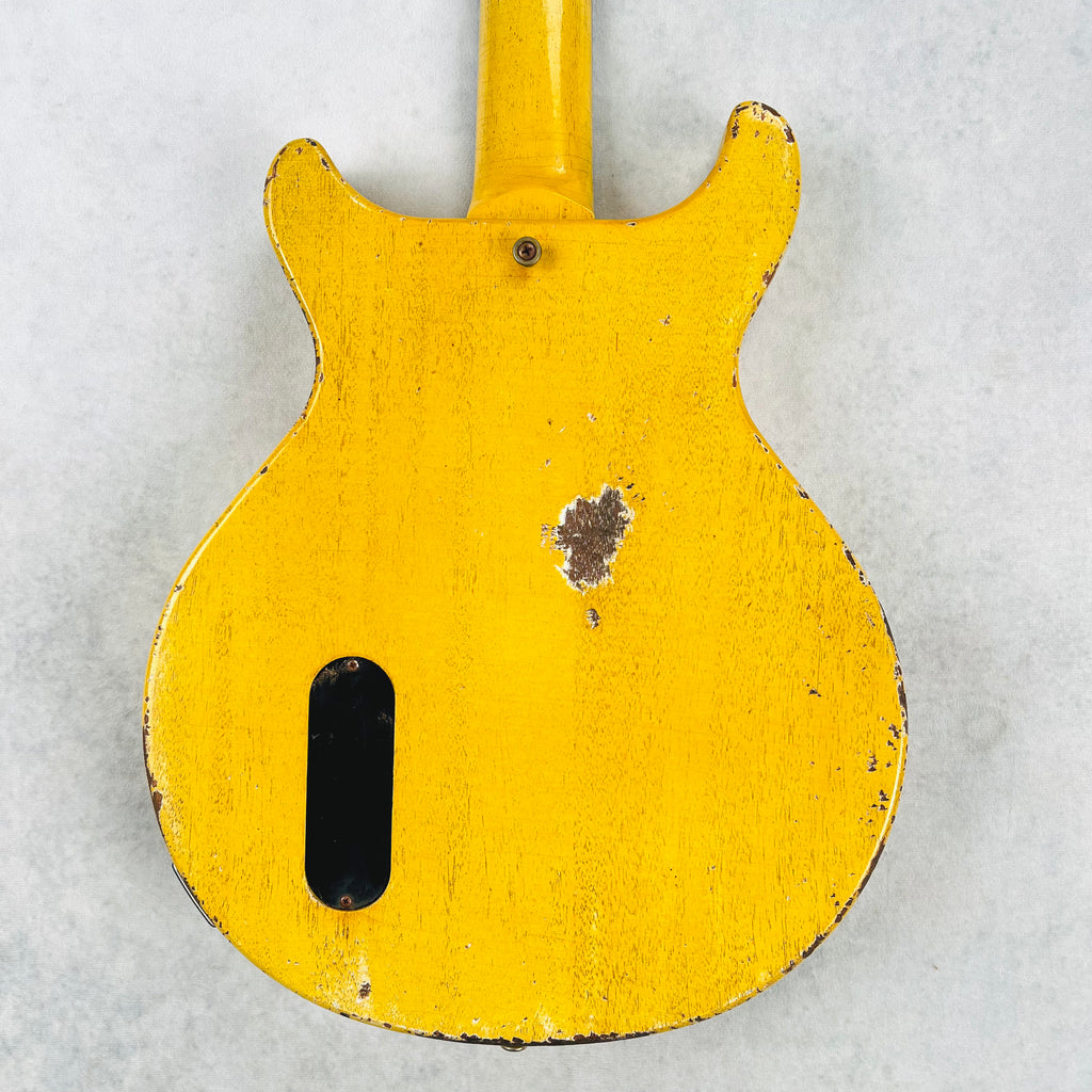 1959 Les Paul Junior Style Replica Build Aged 2025 - TV Yellow - 12