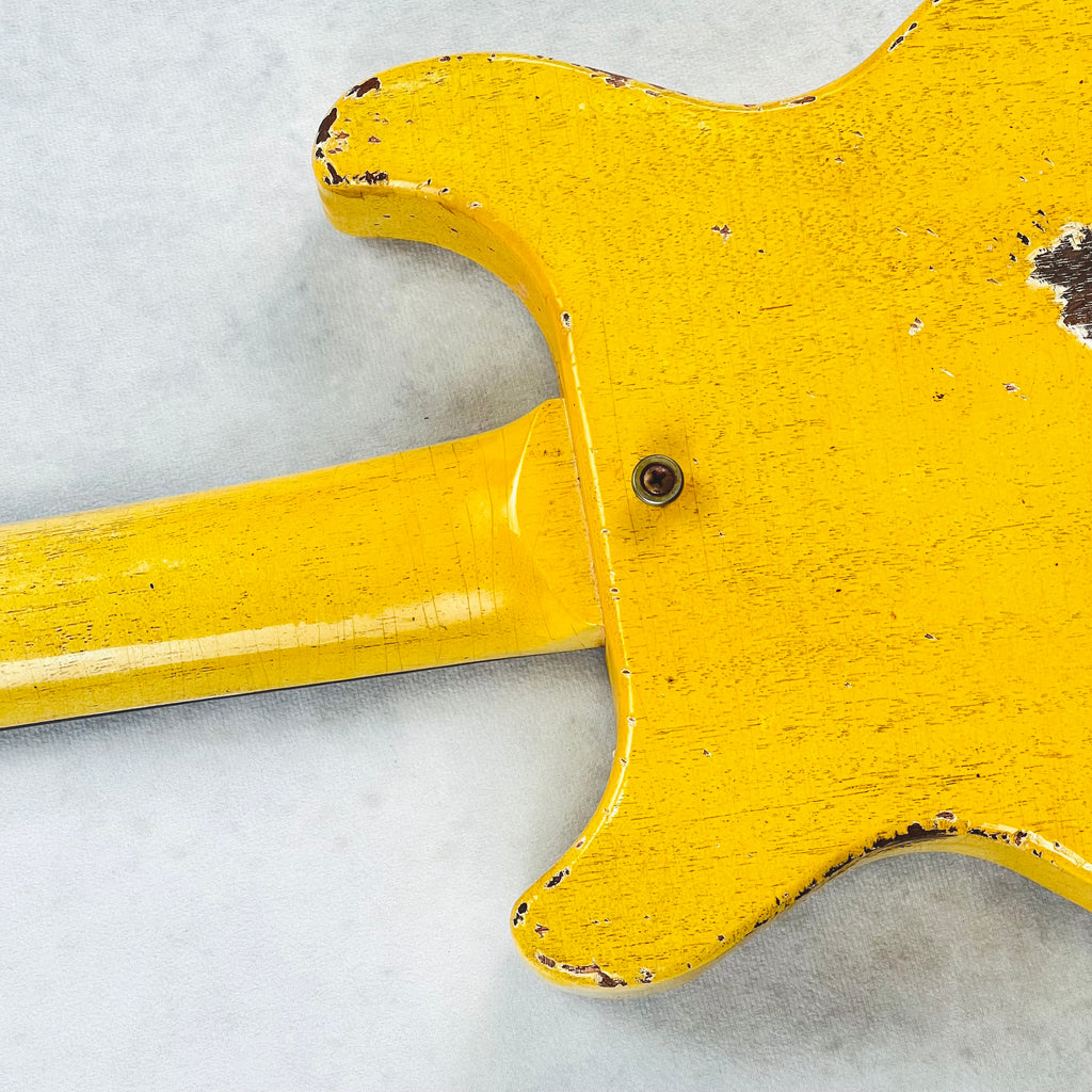 1959 Les Paul Junior Style Replica Build Aged 2025 - TV Yellow - 15