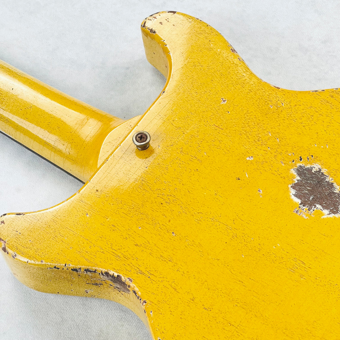 1959 Les Paul Junior Style Replica Build Aged 2025 - TV Yellow