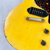 1959 Les Paul Junior Style Replica Build Aged 2025 - TV Yellow - 3