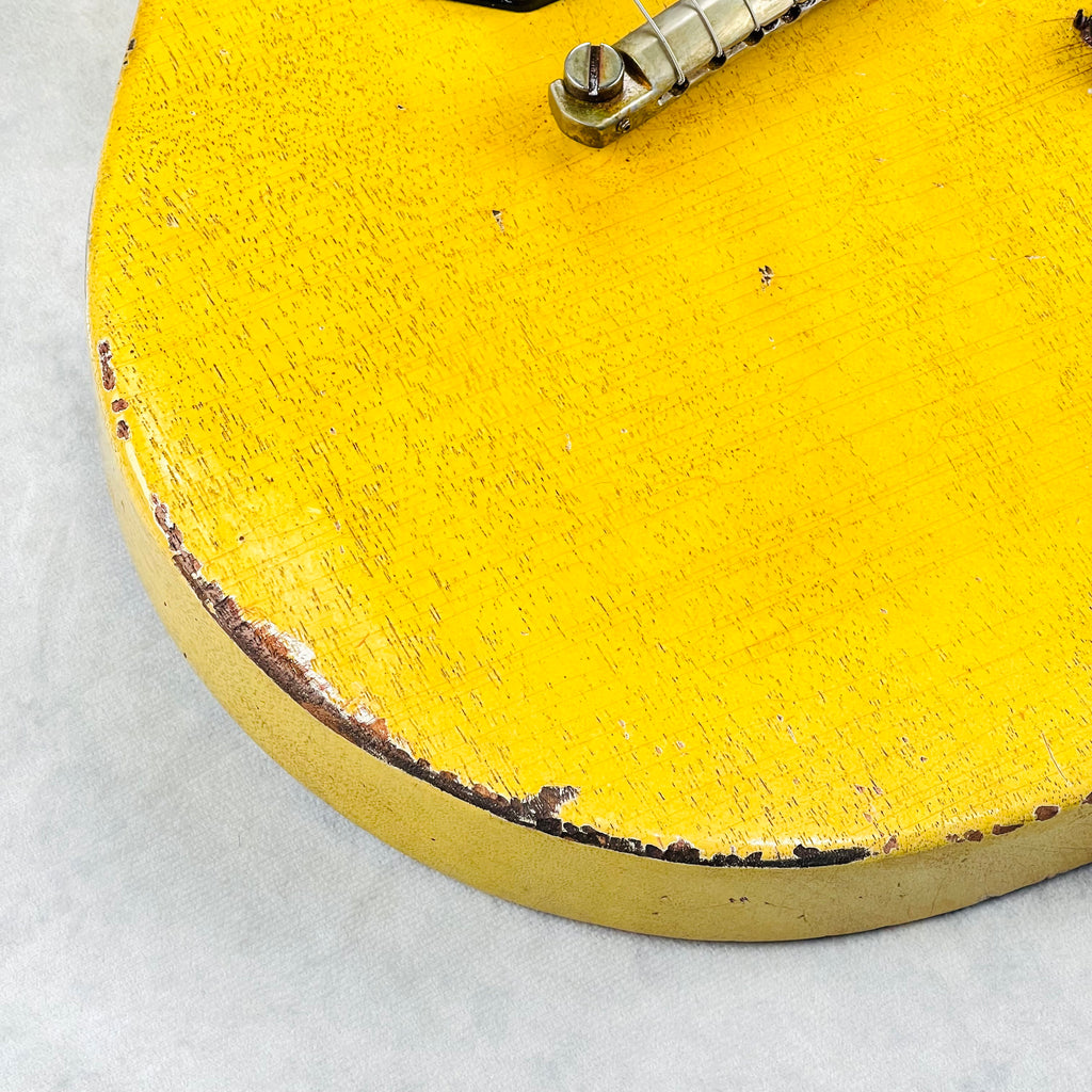 1959 Les Paul Junior Style Replica Build Aged 2025 - TV Yellow - 6