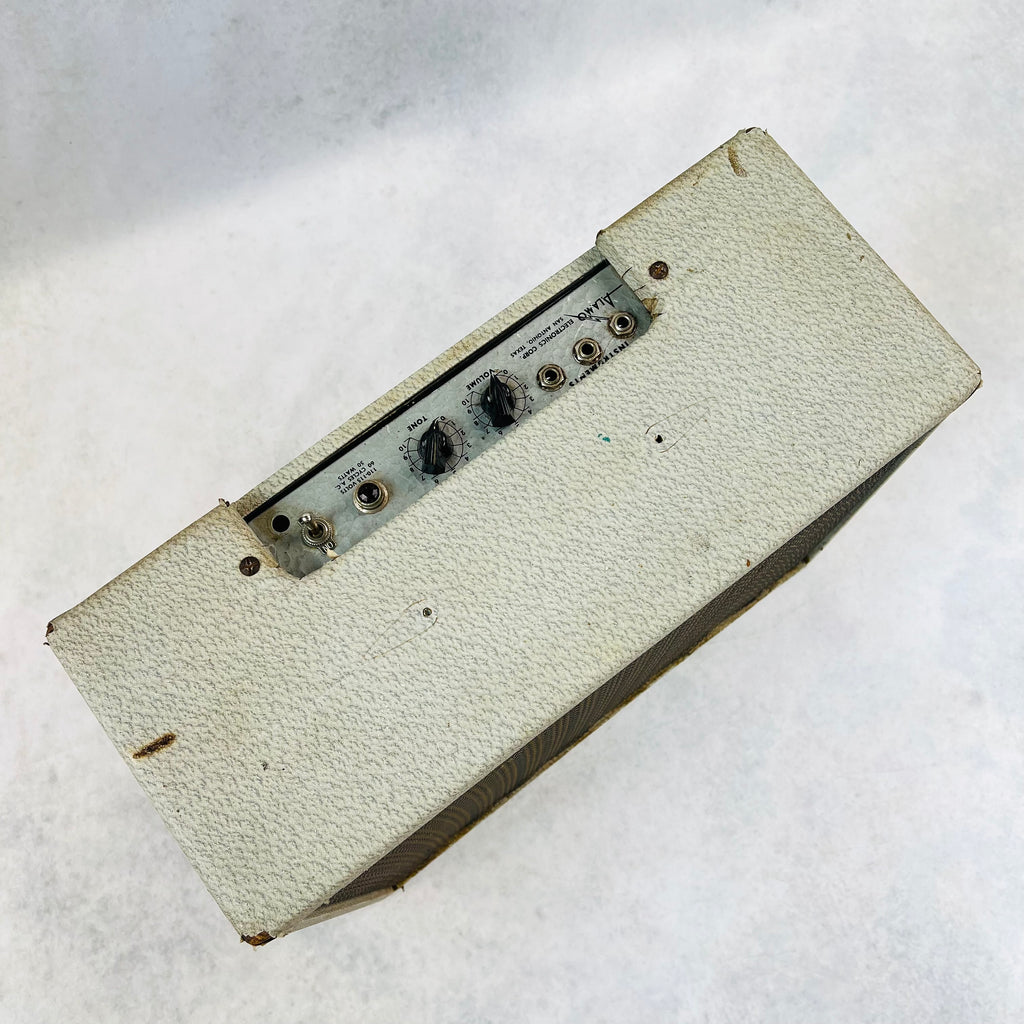 1960 Alamo Embassy 1x10" Vintage Guitar Tube Combo Amplifier - Grey - 7
