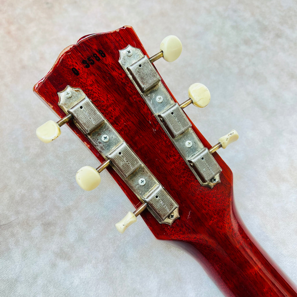 1960 Gibson Les Paul Junior Double Cutaway Cherry Vintage Electric Guitar Tom Murphy Refin - 23