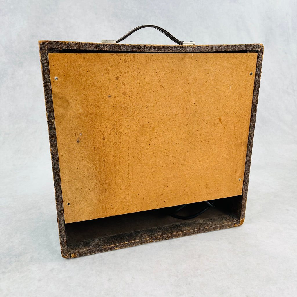 Custom Kraft Fireball 600 1x8" Combo Guitar Amplifier 1960s - Brown - 4