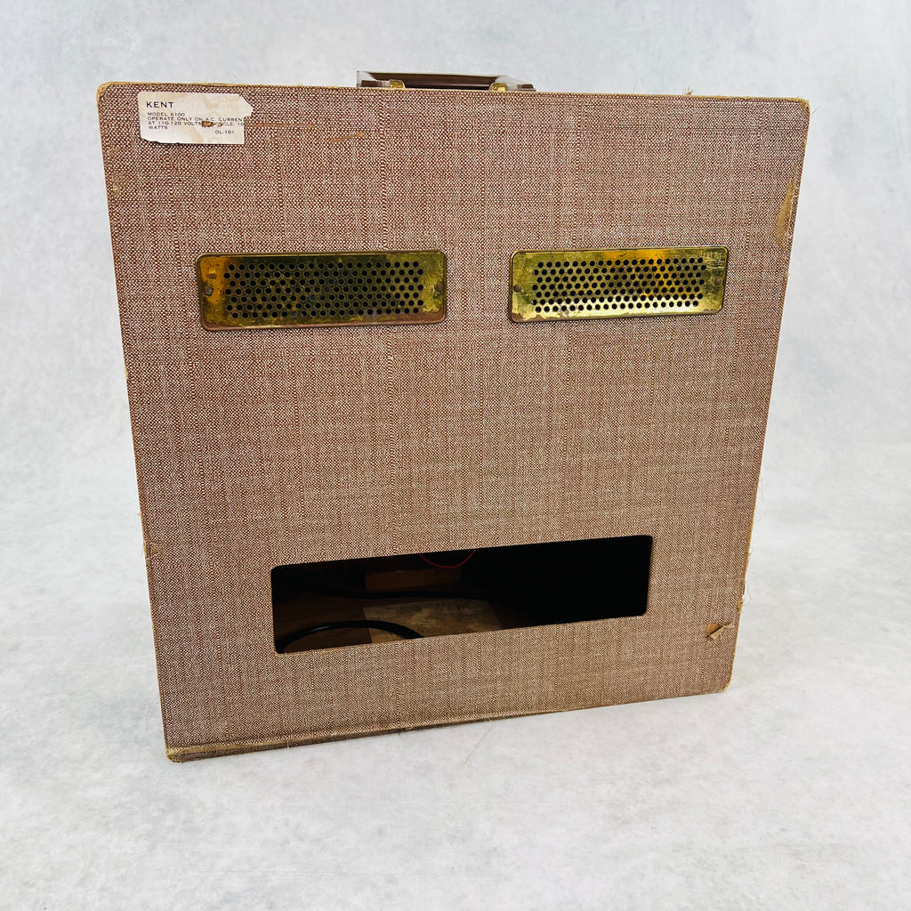 Kent Model 6100 1x12" Combo Guitar Amplifier 1960s - Brown - 9