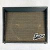 1960s Sano 1x12" Tremolo Vintage Guitar Tube Combo Amplifier Black - 1