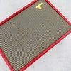 1960s Teisco 71R 1x6" Vintage Guitar Combo Tube Amplifier Tremolo Reverb Jensen - Red - 4