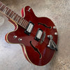 Teisco Vintage Hollowbody Electric Guitar 1960s - Red - 17