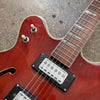 Teisco Vintage Hollowbody Electric Guitar 1960s - Red - 3