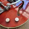 Teisco Vintage Hollowbody Electric Guitar 1960s - Red - 6