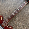 Teisco Vintage Hollowbody Electric Guitar 1960s - Red - 9