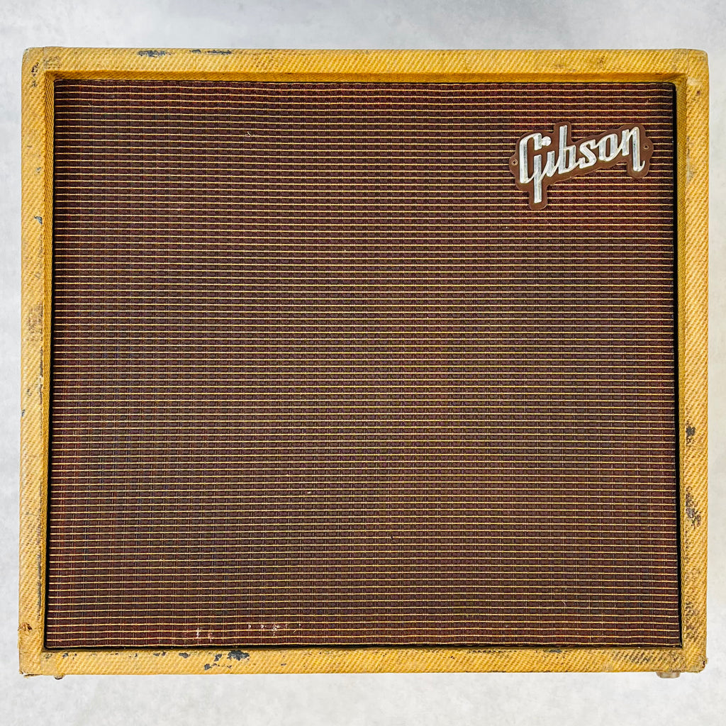 Gibson GA-30RV Invader 12"/8" Combo Amplifier with Reverb 1961 - Tweed - 1