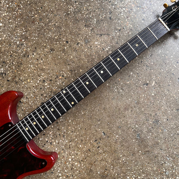 Gibson Les Paul Junior Double Cutaway 1961 - Cherry Vintage Electric Guitar - 7