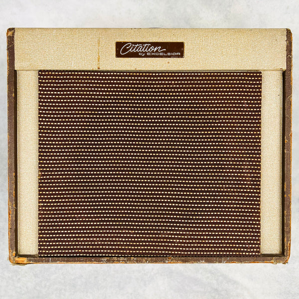 Excelsior Citation Model C-15 1x12" Combo 1962 - Brown - 1