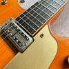 1962 Gretsch 6120 Chet Atkins Hollowbody Thinline Vintage Electric Guitar - Western Orange - 12