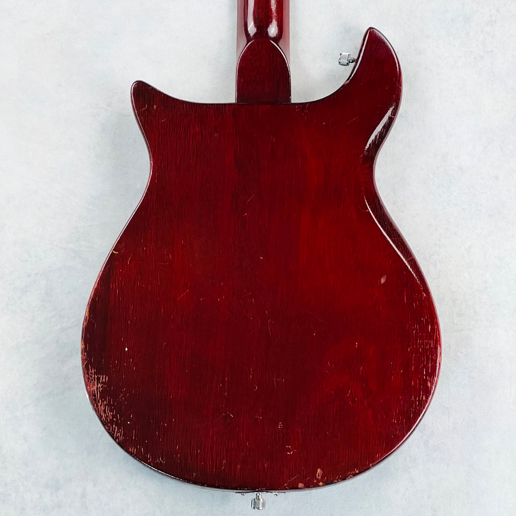 1962 Gretsch 6132 Corvette Solid Body Vintage Electric Guitar Cherry - 11
