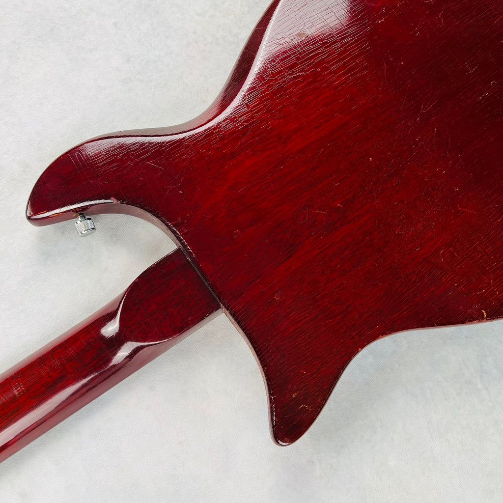 1962 Gretsch 6132 Corvette Solid Body Vintage Electric Guitar Cherry - 15