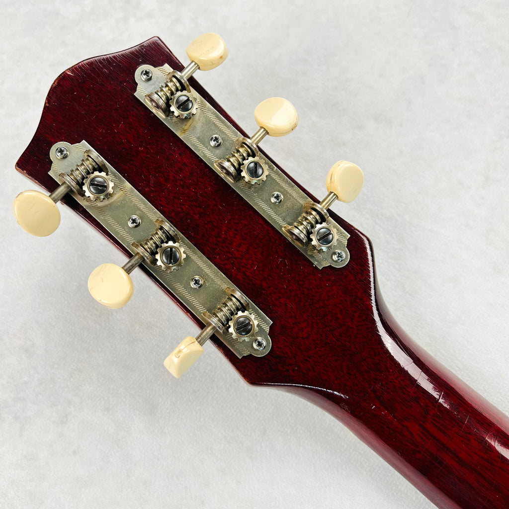 1962 Gretsch 6132 Corvette Solid Body Vintage Electric Guitar Cherry - 17
