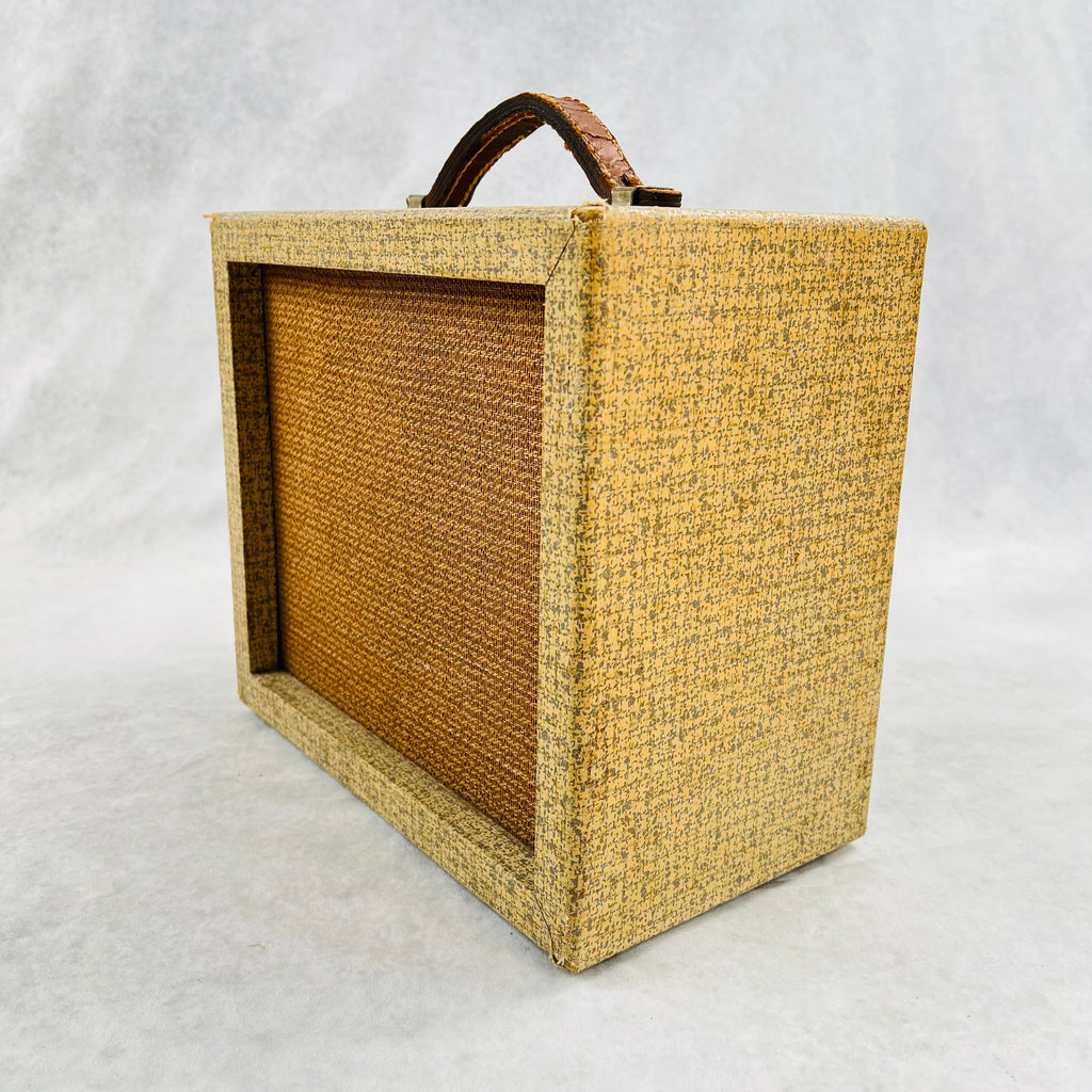 1962 Lectrolab Sound Projects Model R200B Vintage Guitar Tube Combo Amplifier Cream - 5