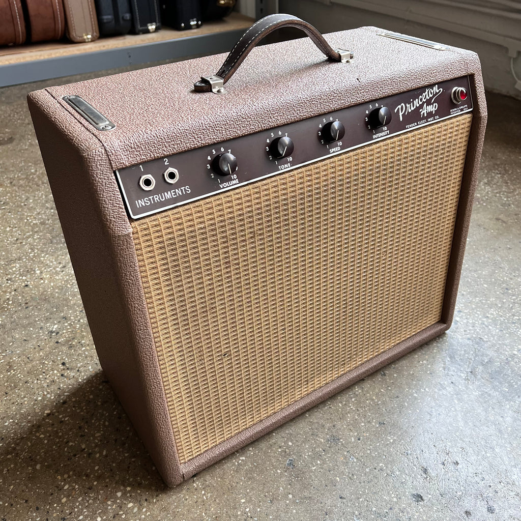 Fender Princeton Model 6G2 Tube Amplifier 1963 - Brown - 2