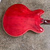 1963 Gibson ES-335TD Semi-Hollow Vintage Electric Guitar with Bigsby Cherry - 15