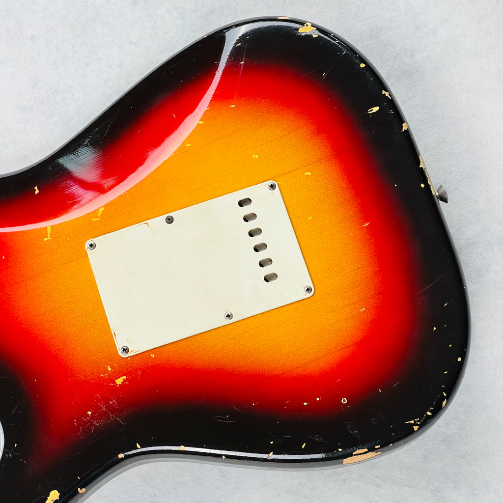 1964 Fender Stratocaster Vintage Electric Guitar 3-Tone Sunburst - 13