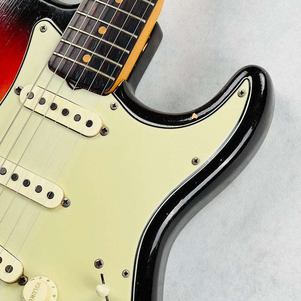 1964 Fender Stratocaster Vintage Electric Guitar 3-Tone Sunburst - 6