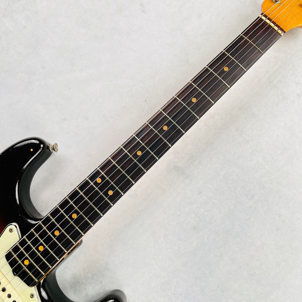 1964 Fender Stratocaster Vintage Electric Guitar 3-Tone Sunburst - 8