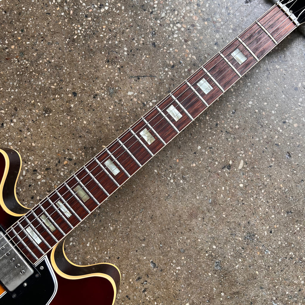 1964 Gibson ES-335TD Semi-Hollow Vintage Electric Guitar Sunburst - 10