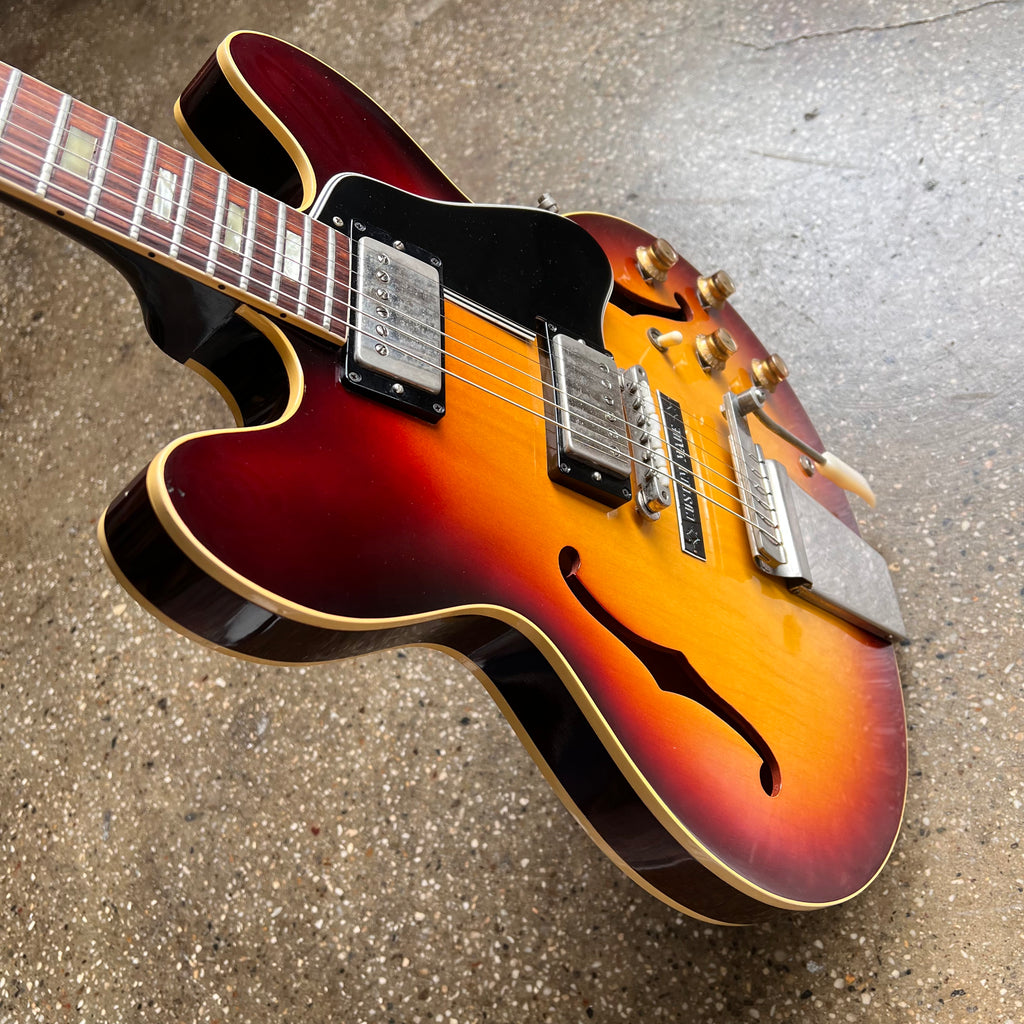 1964 Gibson ES-335TD Semi-Hollow Vintage Electric Guitar Sunburst - 22