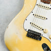 1965 Fender Stratocaster Olympic White Vintage Electric Guitar - 4