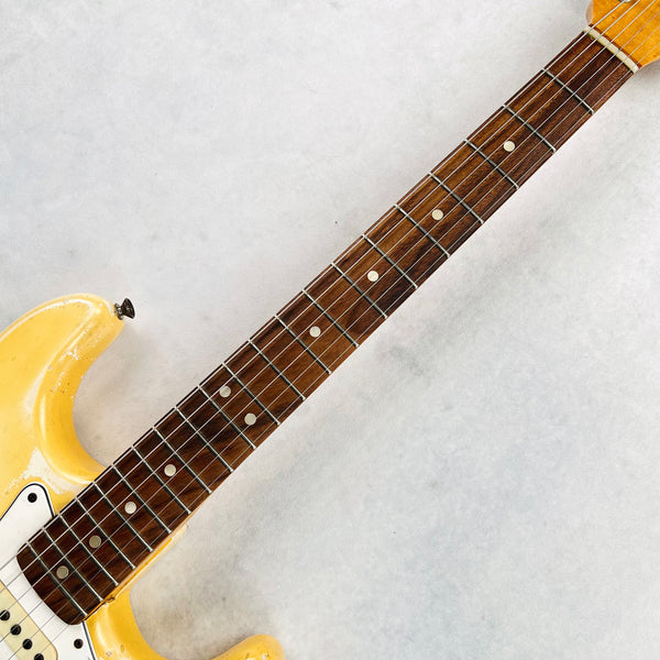 1965 Fender Stratocaster Olympic White Vintage Electric Guitar - 9