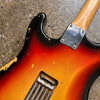 1965 Fender Stratocaster Vintage Electric Guitar Three Tone Sunburst - 18