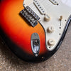 1965 Fender Stratocaster Vintage Electric Guitar Three Tone Sunburst - 5